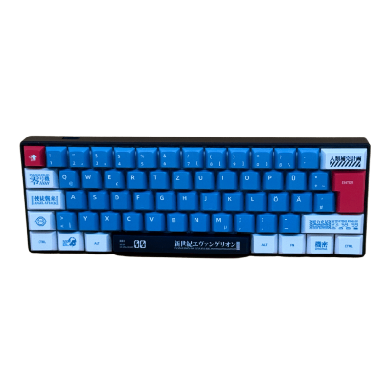 Japan Retro Keycaps blau